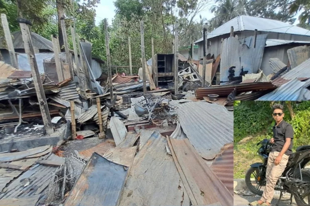 Teenager Dies in Faridpur Fire: Family Alleges Murder