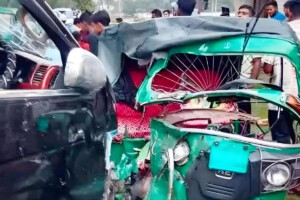 Three Killed in Sreemangal Crash