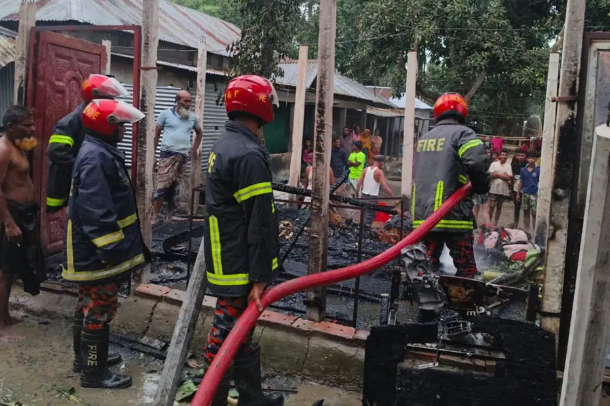 Adolescent Fatality Reported Following Domestic Fire in Bogra