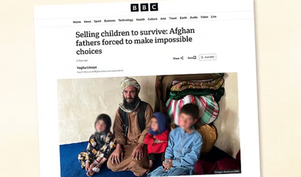 Afghan Families Driven to Relinquish Children Amid Severe Famine