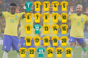 Brazilian Football Confederation Reveals Official World Cup Squad Numbers