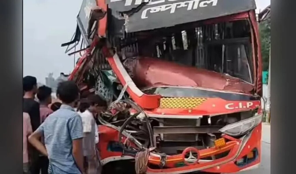 Bus Collision Leaves Driver Severely Injured