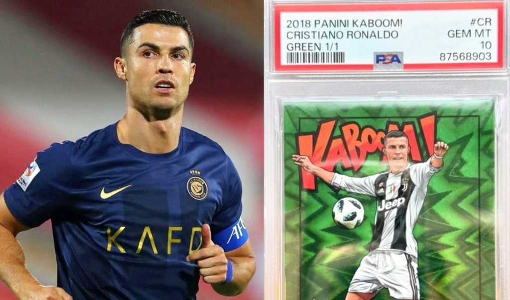 Cristiano Ronaldo Trading Card Sells For Record Amount Cristiano Ronaldo Trading Card Sells For Record Amount