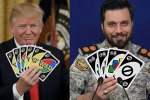 Digital Diplomacy and Card-Game Symbolism in US-Iran Relations