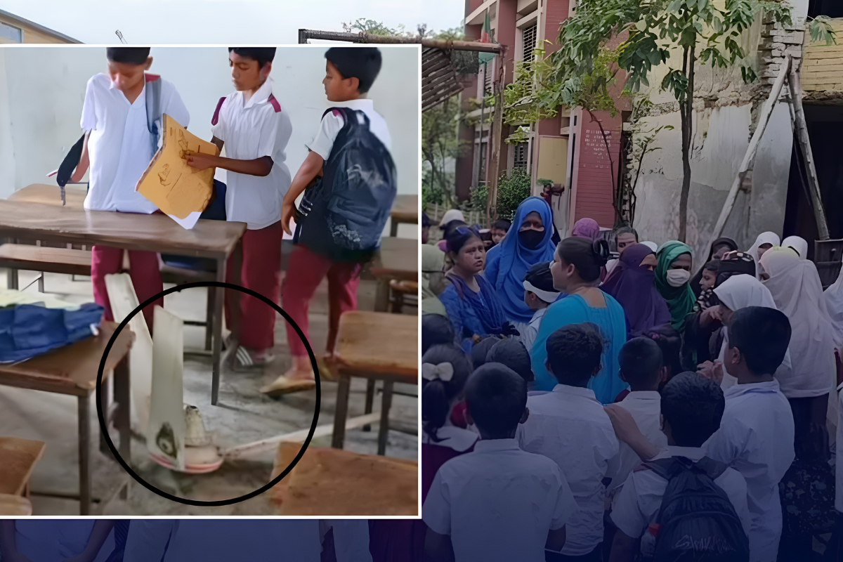 Five Pupils Injured as Ceiling Fan Falls in School