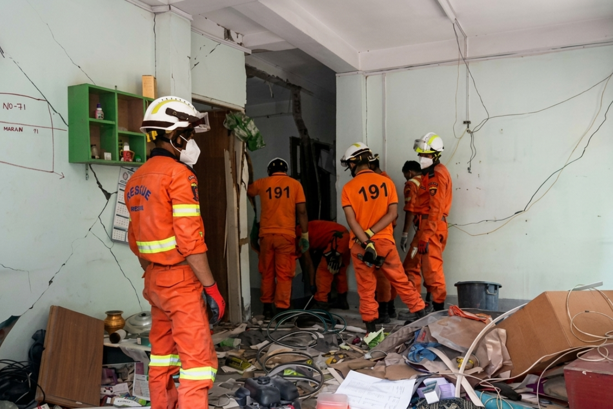 Forty Five Killed In Myanmar Mining Depot Explosion