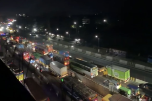 Forty Kilometre Gridlock On Dhaka Tangail Highway