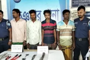 Four Arrested in Tangail Raid