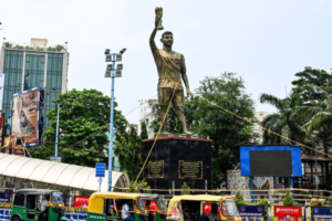 Giant Lionel Messi Statue In Kolkata Facing Dismantling