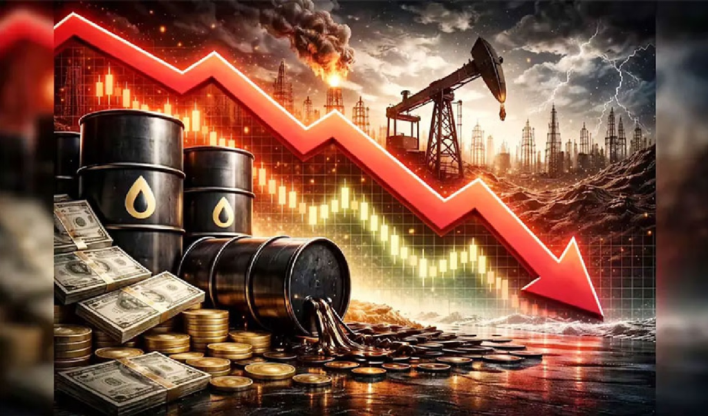 Global Oil Prices Drop Seventeen Per Cent Amid Peace Hopes Global Oil Prices Drop Seventeen Per Cent Amid Peace Hopes