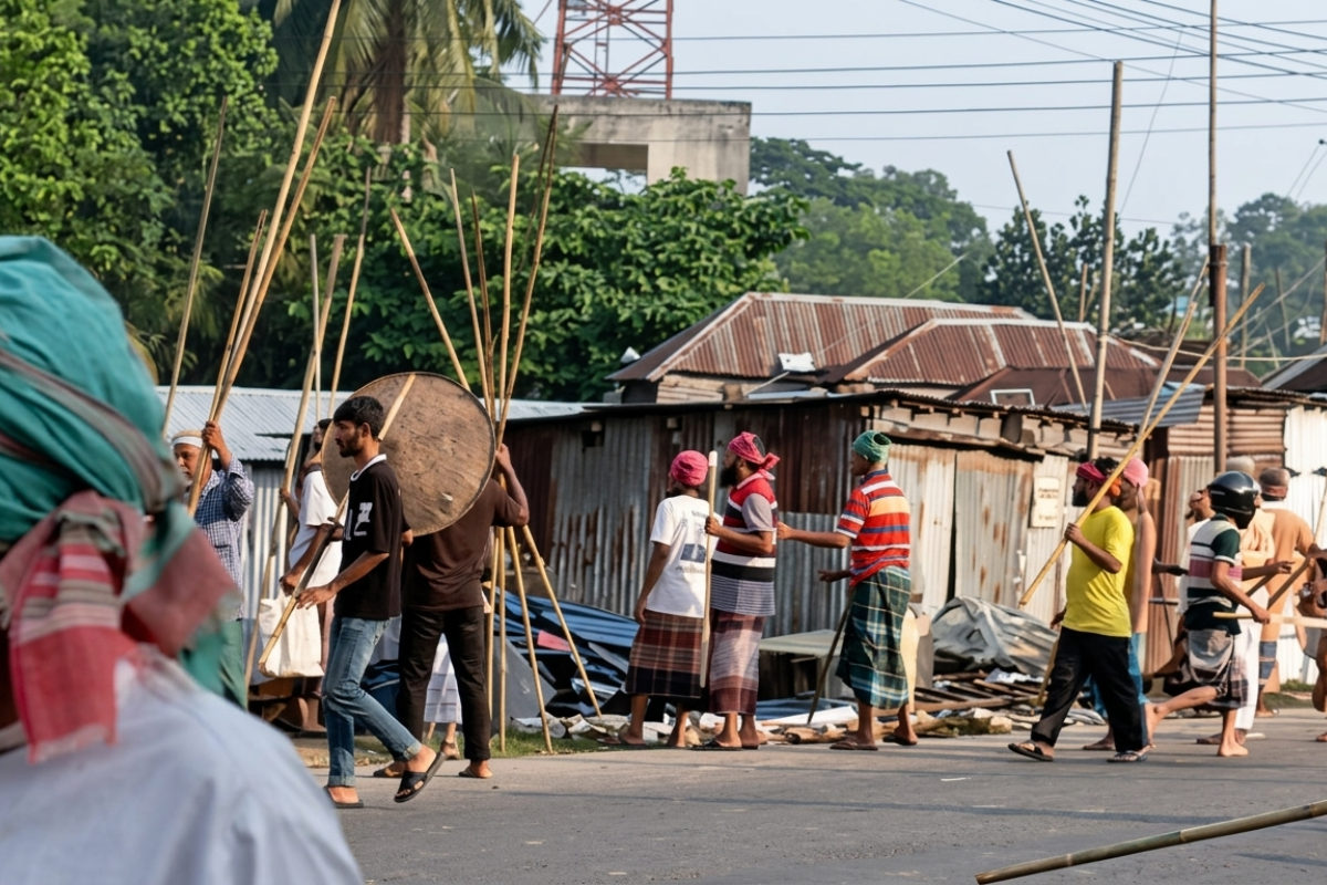 Live Video Outcry Triggers Two Day Bangladesh Clashes