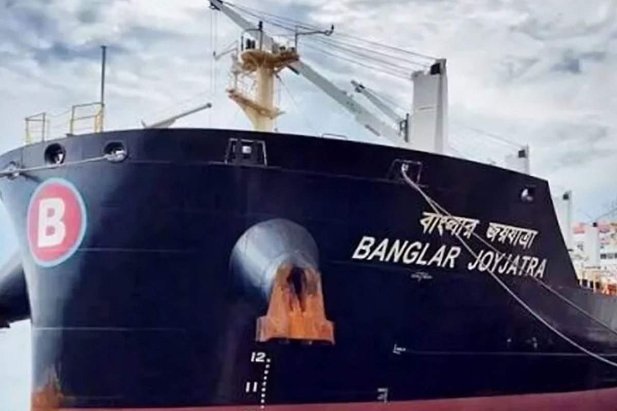 MV Banglar Joyjatra Crew Observe Eid Stranded At Sea