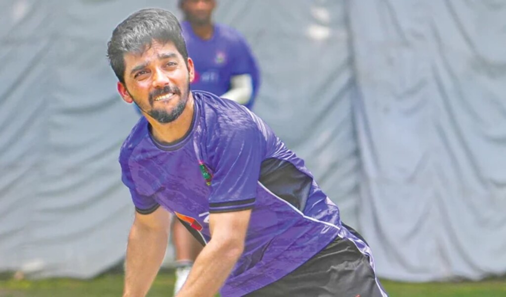 Mominul Haque Prepares as Spin Option for Pakistan