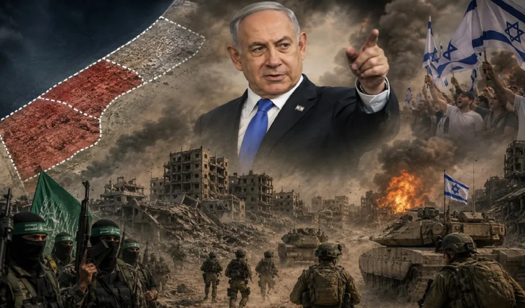 Netanyahu Orders Military to Control Seventy Per Cent of Gaza Netanyahu Orders Military to Control Seventy Per Cent of Gaza