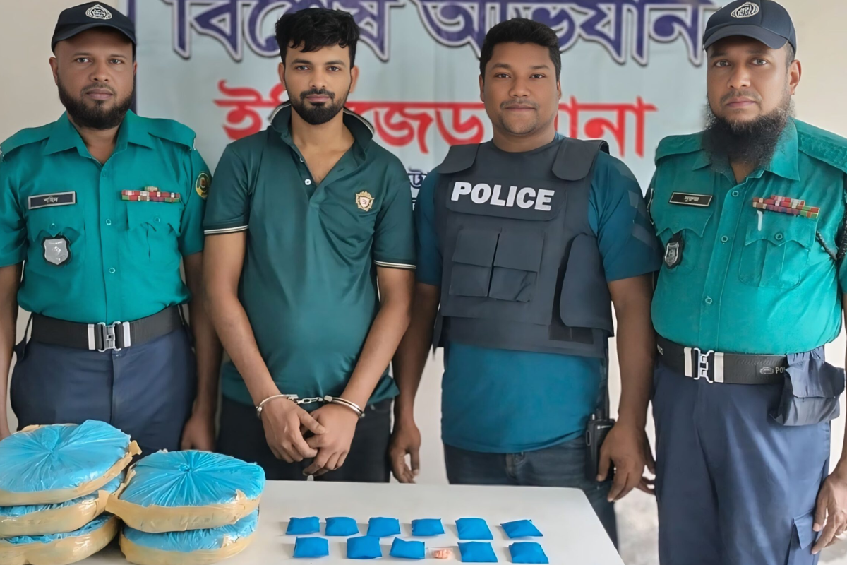 Police Apprehend Narcotics Dealer in Chittagong Raid