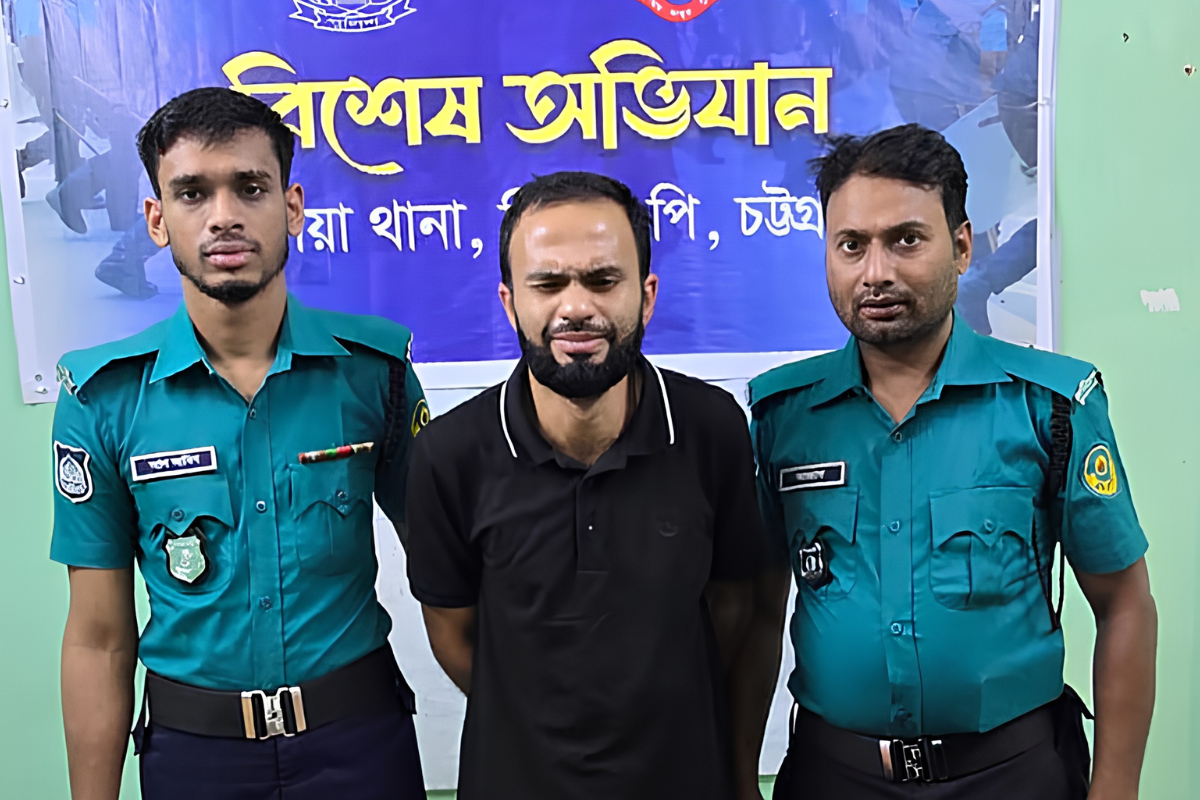 Police Constable Arrested in Chattogram with 50,000 Yaba Tablets
