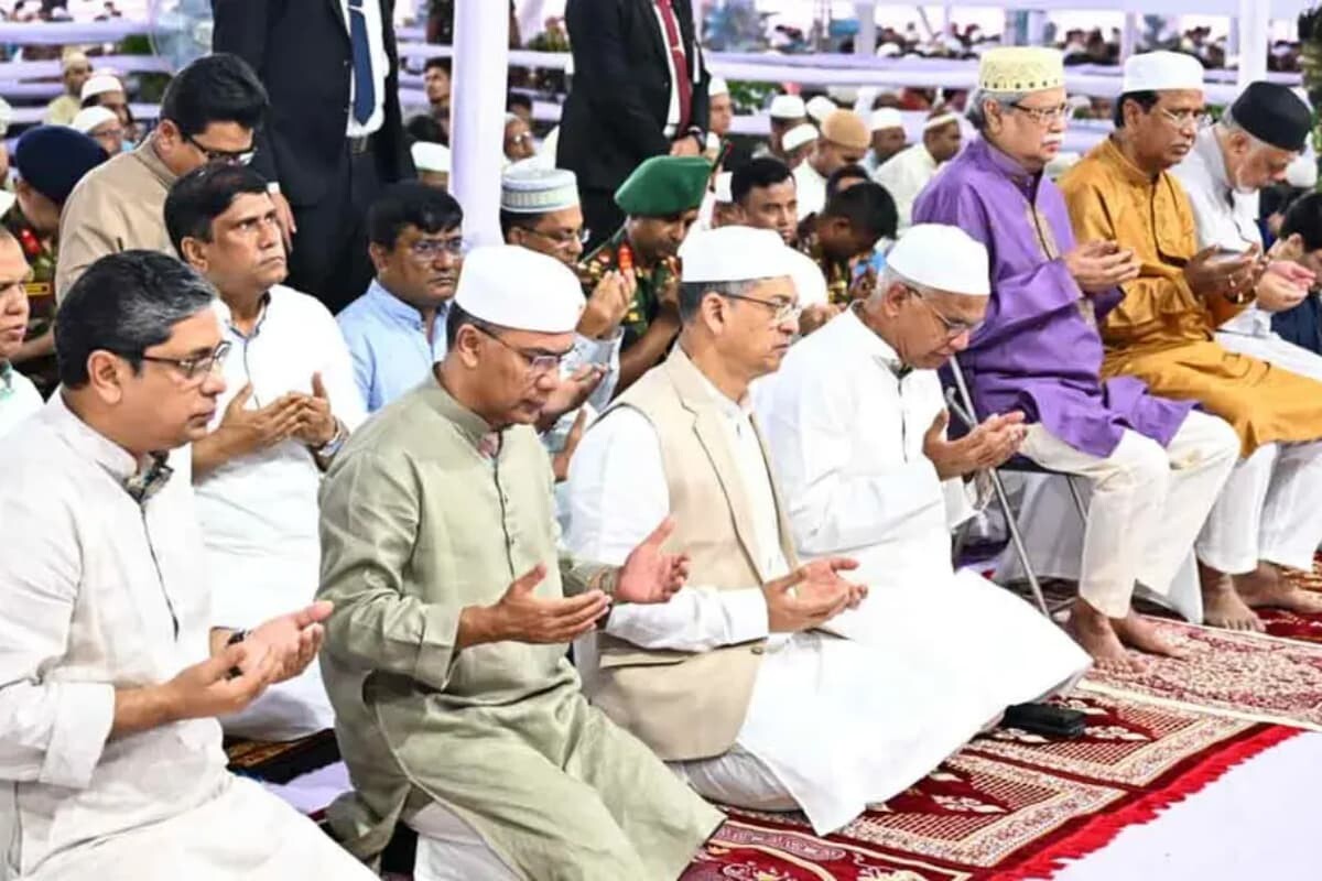 President, PM Join Thousands For National Eid Prayers