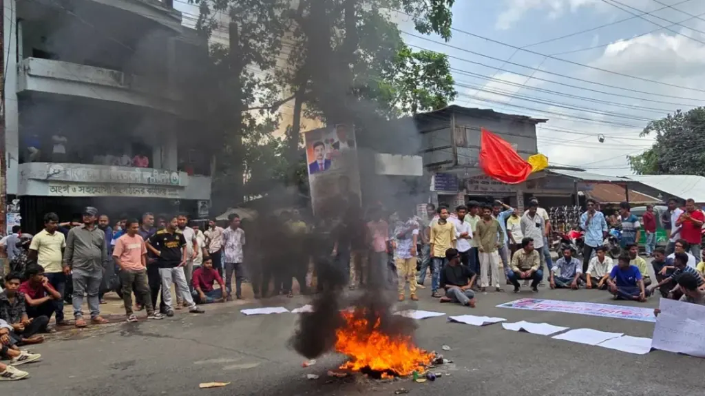 Rangamati Student Committee Sparks Protest Rangamati Student Committee Sparks Protest