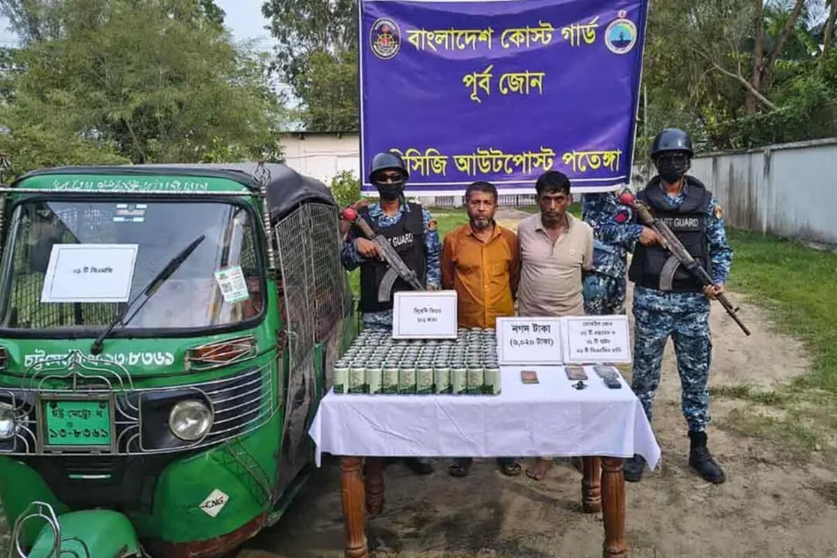 Two Arrested With Foreign Beer In Chittagong Raid