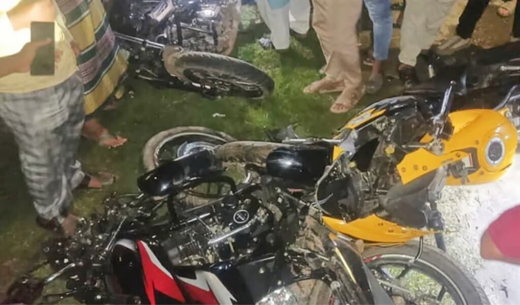 Two Youths Dead After Three Motorcycles Collide In Bogra