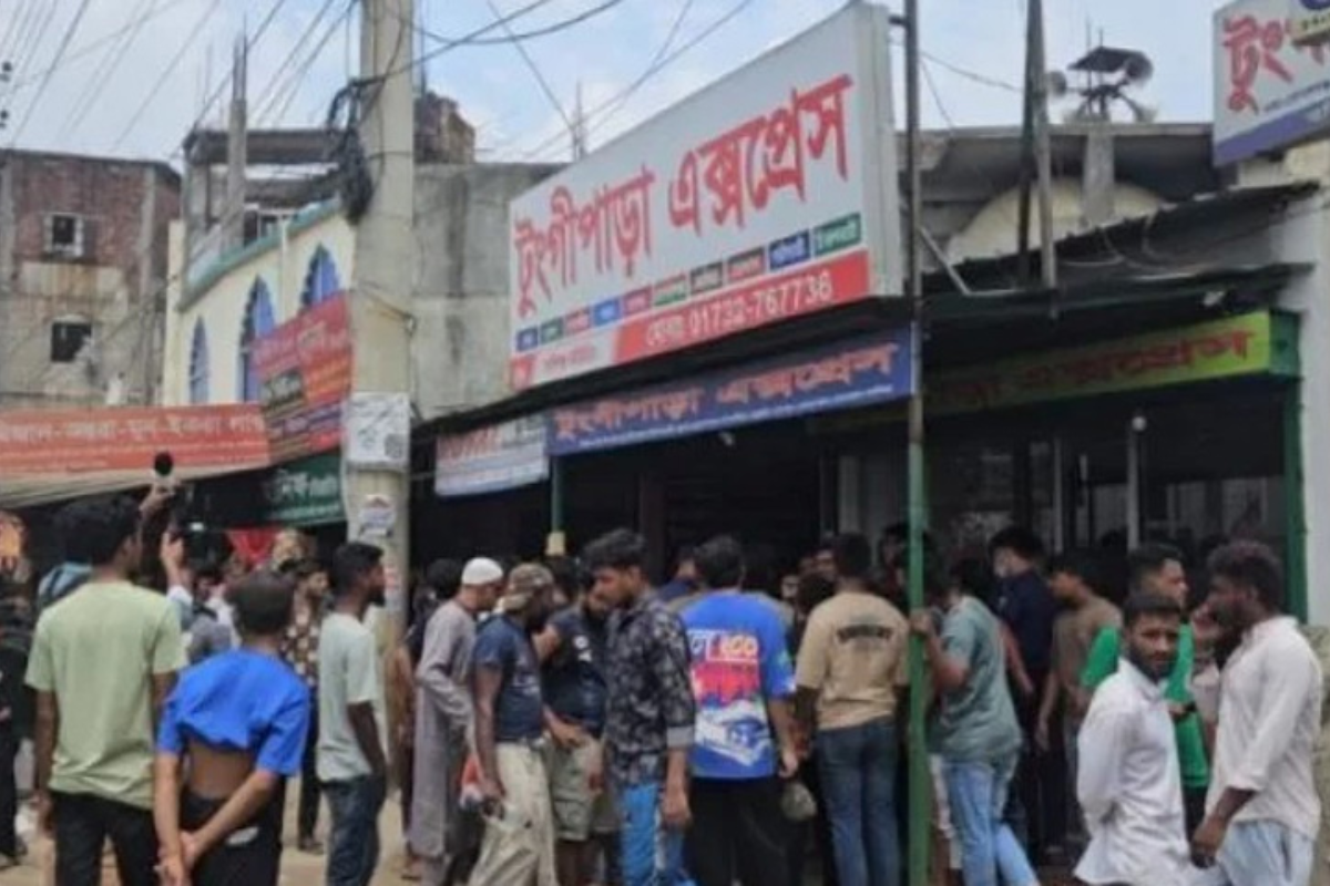 Violent Clashes Erupt Over Bus Stand Extortion Dispute