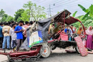 Bus Collision Kills E-Rickshaw Driver