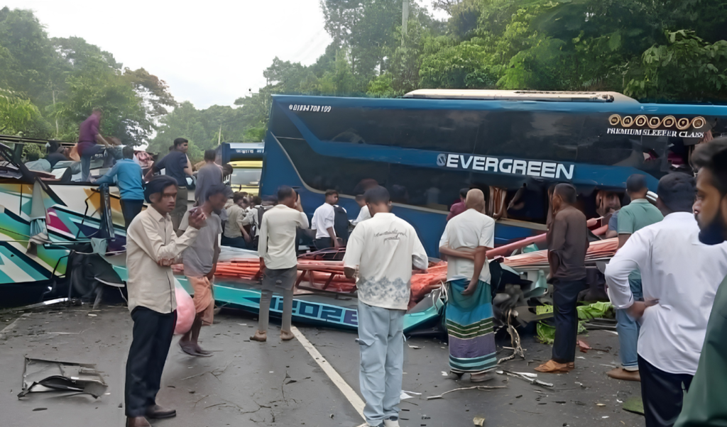 Child Killed 50 Injured in Coxs Bazar Bus Collision Child Killed, 50 Injured in Cox's Bazar Bus Collision