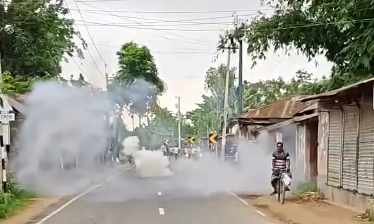 Clashes Erupt in Palashbari Market