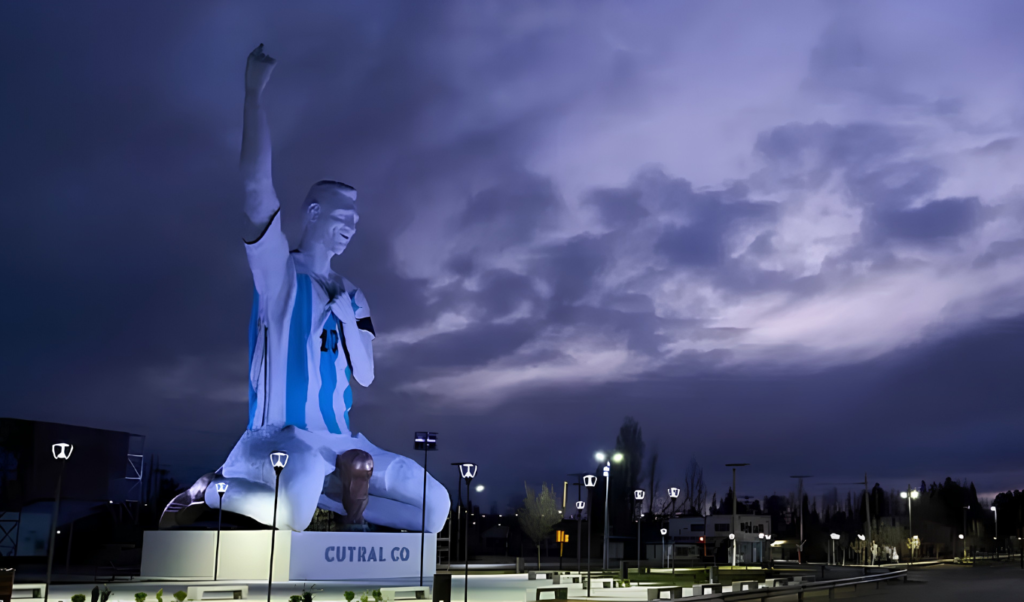 Colossal Monument Unveiled in Argentina for Lionel Messis Birthday Colossal Monument Unveiled in Argentina for Lionel Messi’s Birthday