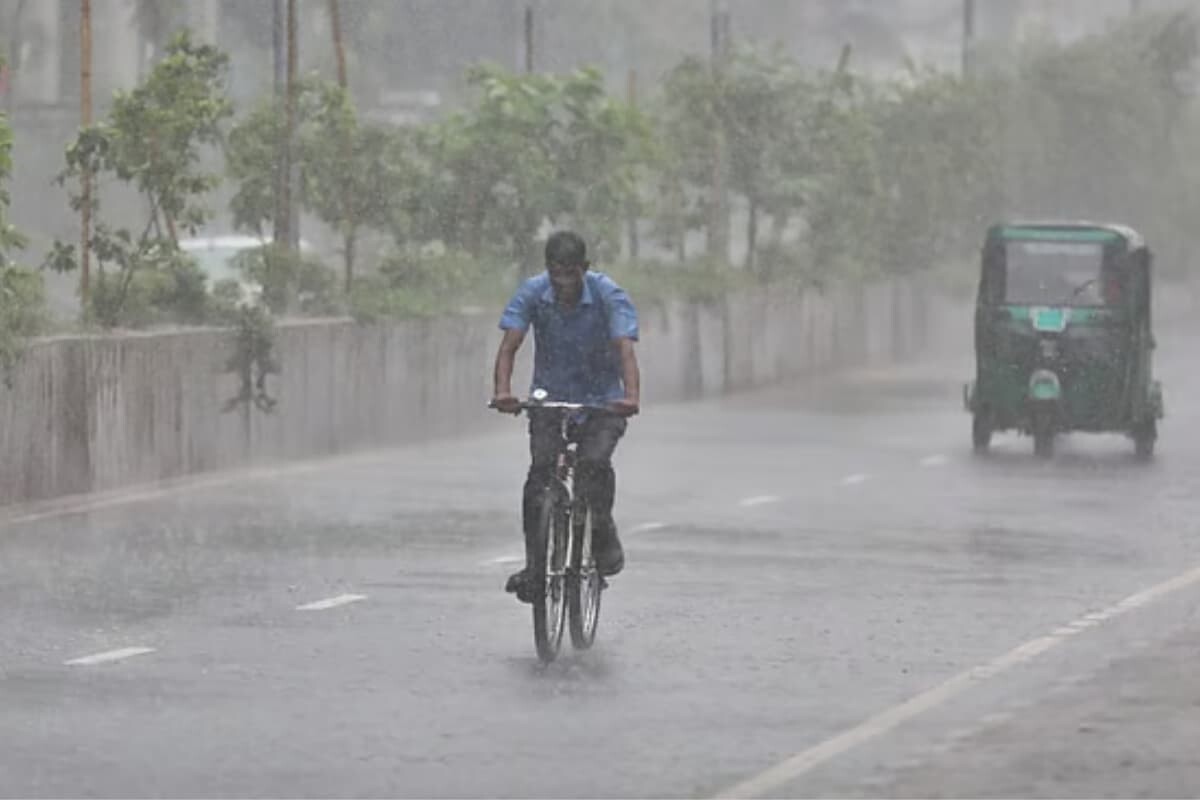 Delayed Southwest Monsoon Triggers Coastal and Southeastern Rainfall