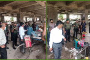 Eviction Drive Clears Uttara Metro Stations