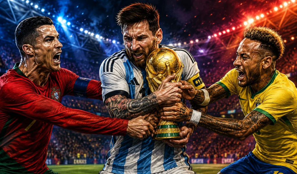 Football Icons Converge For Historic World Cup Tournament Football Icons Converge For Historic World Cup Tournament