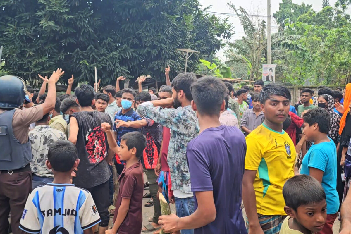 Garment Worker Dies at Work Sparking Violent Protests