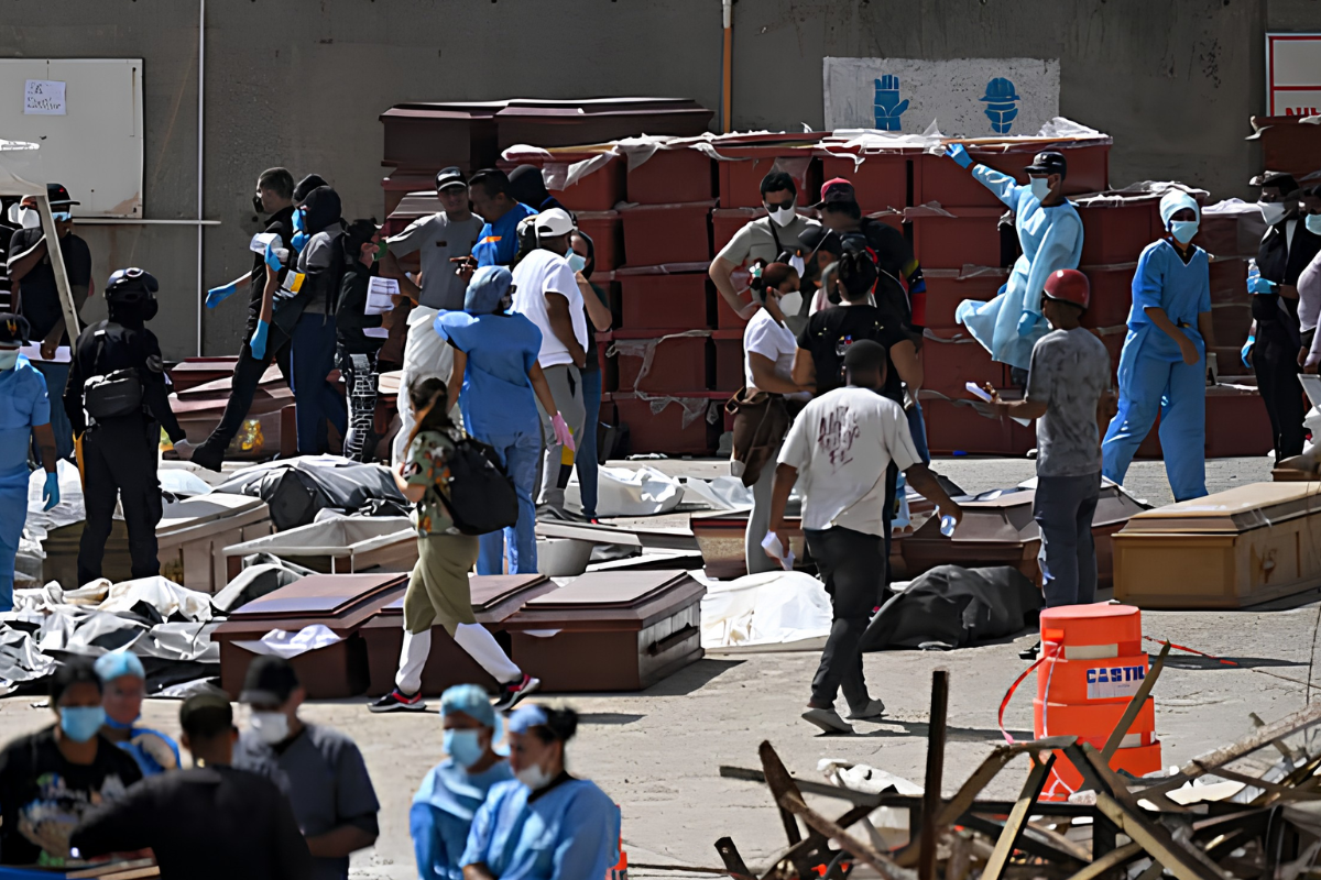 Grieving father identifies daughter’s body by her ring in Venezuela