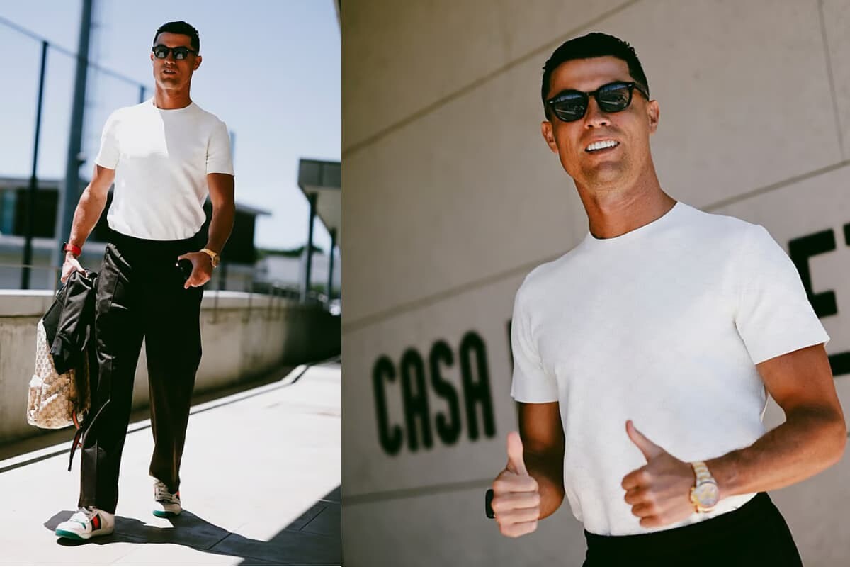 Luxury Lifestyle: Cristiano Ronaldo’s Casual Training Outfit Costs Millions