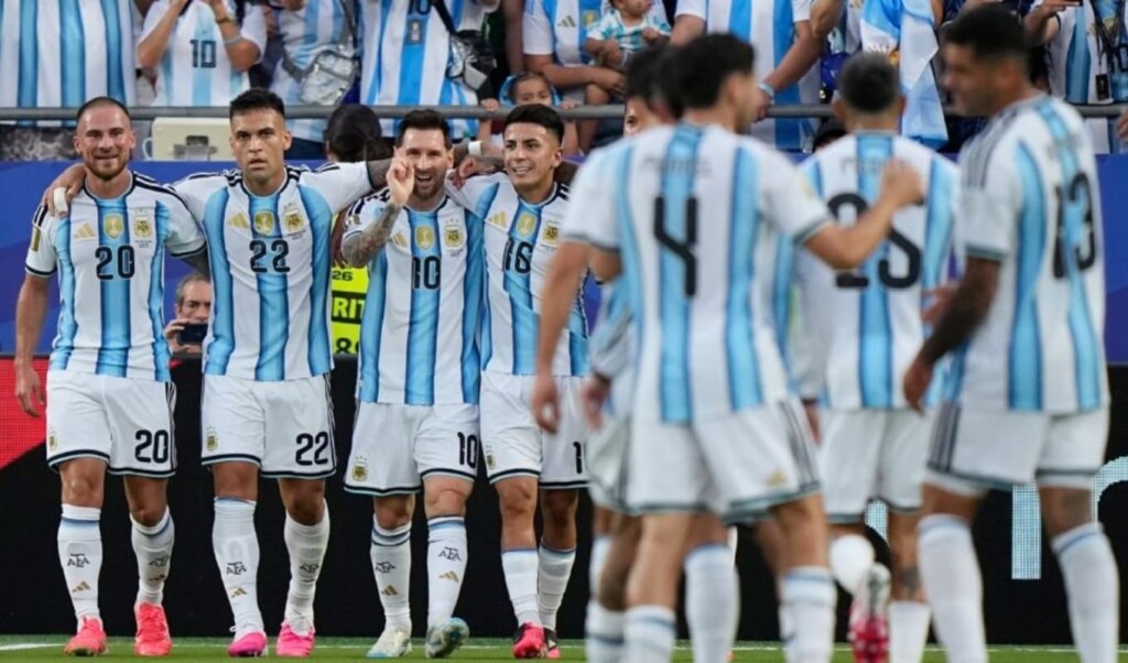 Masterclass From Messi Sinks Algeria In Opener
