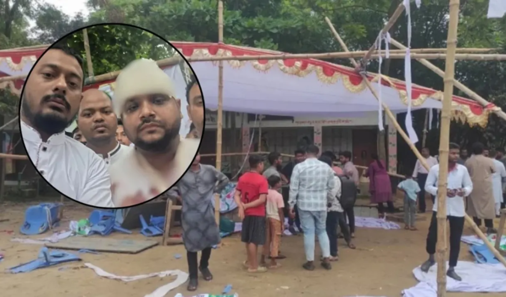 National Citizen Party Fruit Festival Attacked In Rupganj National Citizen Party Fruit Festival Attacked In Rupganj