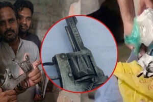 Pakistani Revolver and Ammunition Seized in Ashulia