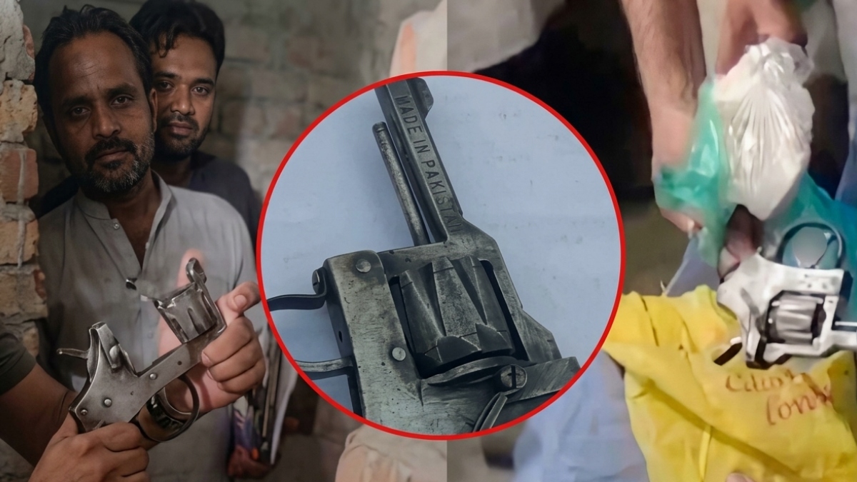 Pakistani Revolver and Ammunition Seized in Ashulia