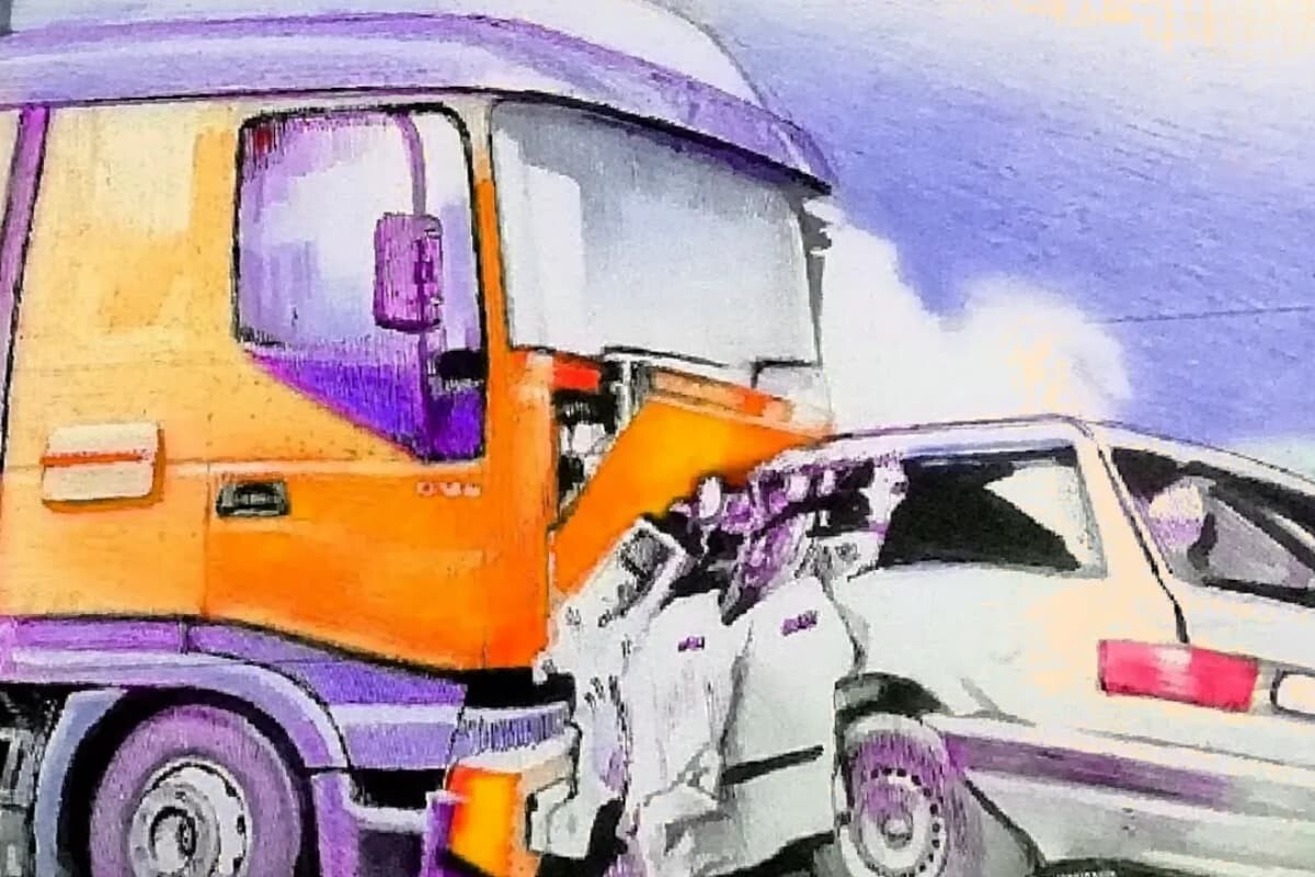 Pedestrian Killed and Ten Injured in Sitakunda Collision between Four Cars