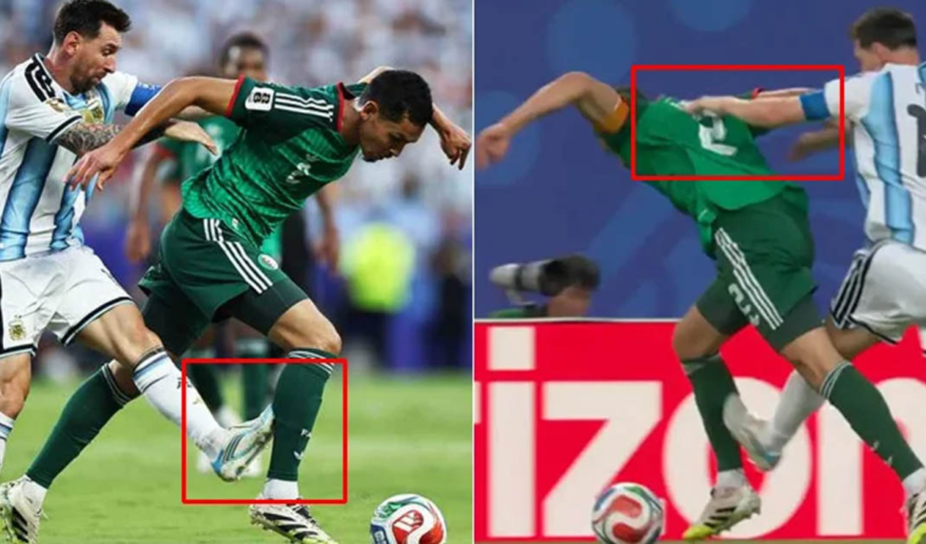 Pundits Criticise Referee Over Lionel Messi Foul Decision Pundits Criticise Referee Over Lionel Messi Foul Decision