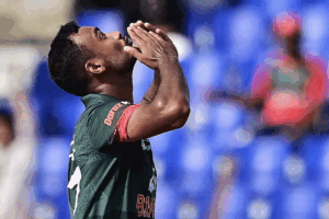 Shoriful Strikes Twice as Bangladesh Challenge Australia