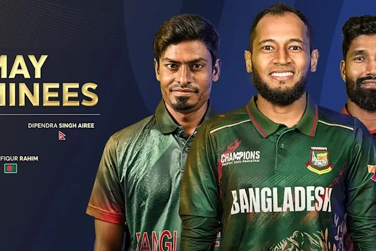 Taijul And Mushfiqur Earn ICC Monthly Award Nominations