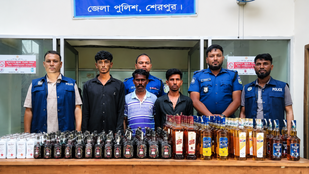 Three Arrested With Indian Liquor Three Arrested With Indian Liquor