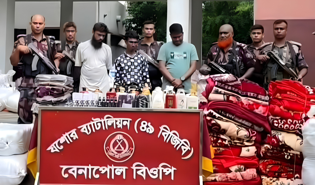 Three Arrested in Benapole Customs Smuggling Attempt Three Arrested in Benapole Customs Smuggling Attempt