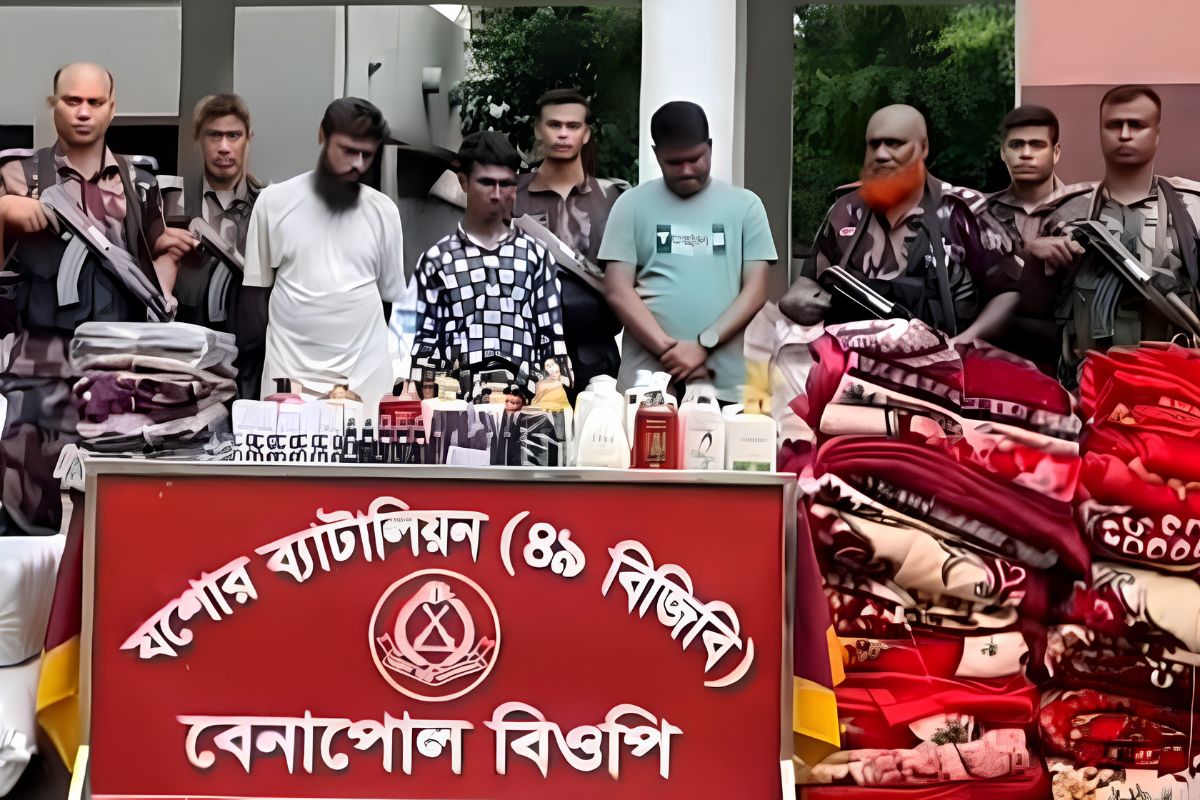Three Arrested in Benapole Customs Smuggling Attempt