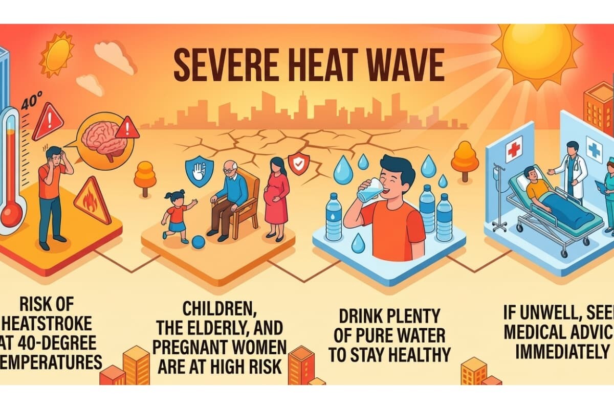 High Temperatures and Humidity Trigger Emergency Health Advisories