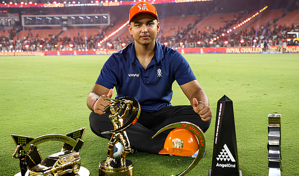 Vaibhav Suryavanshi Wins Five Individual IPL Awards Vaibhav Suryavanshi Wins Five Individual IPL Awards