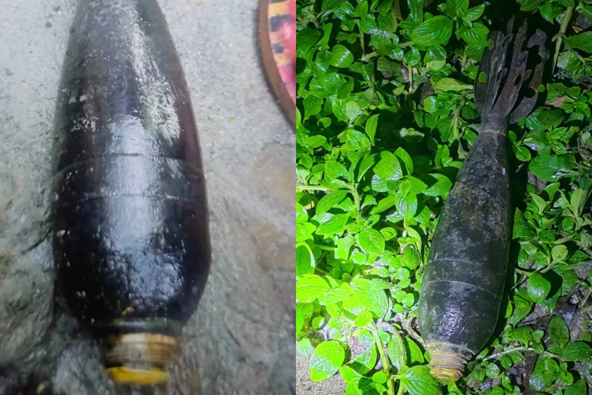 World War II Mortar Shell Recovered