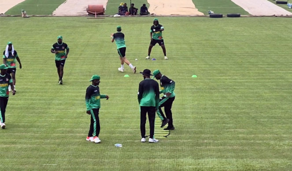 Zimbabwe A Cricket Team Begins Training In Bogra Zimbabwe A Cricket Team Begins Training In Bogra